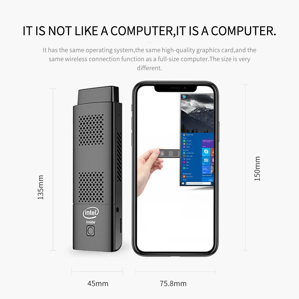 スティックPC Intel Celeron N4120 6/128G win11 Mini PC Computer Stick Windows 11 Pro Intel Celeron J4125 CPU 8GB